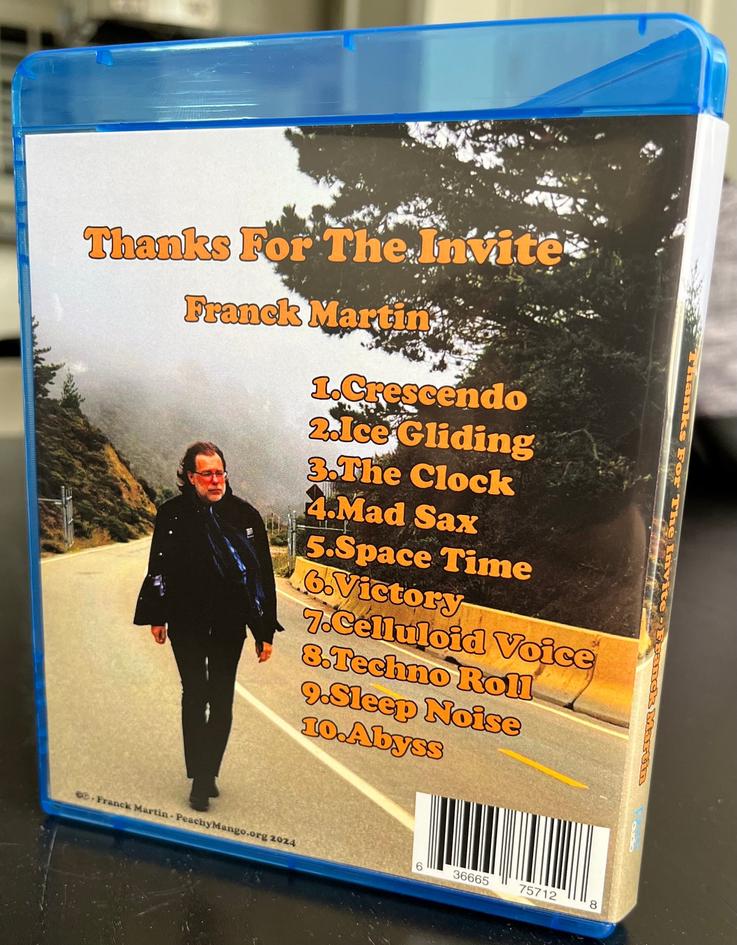 Thanks for the Invite Blu-Ray jacket back